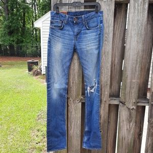 J BRAND Sz 29/34 Blue JAVELIN Wash KANE Slim Fit